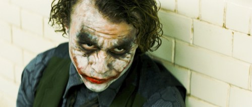 Heath Ledger stars as The Joker in "The Dark Knight." 