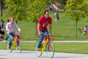 In “The Internship,” Owen Wilson, left, and Vince Vaughn play middle-aged guys gunning for a job at Google.