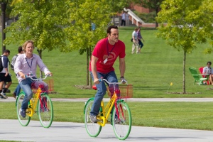 In “The Internship,” Owen Wilson, left, and Vince Vaughn play middle-aged guys gunning for a job at Google.