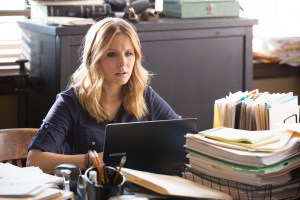 Kristen Bell plays the title character in “Veronica Mars,” a big-screen continuation of the television show.