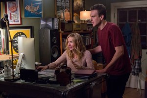 Cameron Diaz (left) and Jason Segel star in “Sex Tape.”