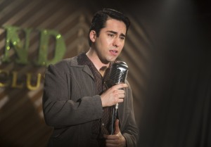 John Lloyd Young plays crooner Frankie Valli in the Clint Eastwood musical “Jersey Boys.” 
